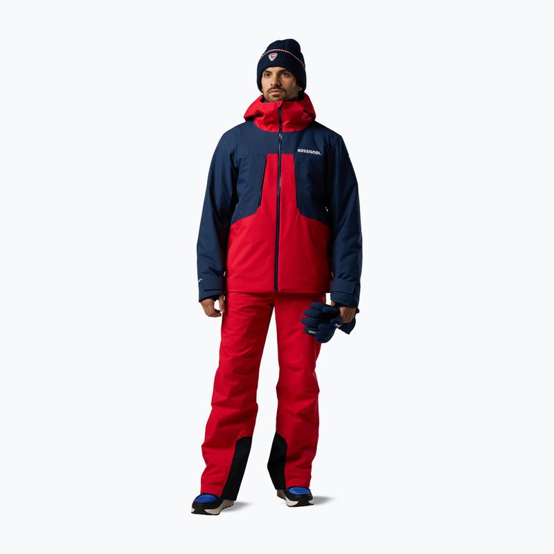 Men's ski jacket Rossignol Velika Insulated sports red/dark navy 2