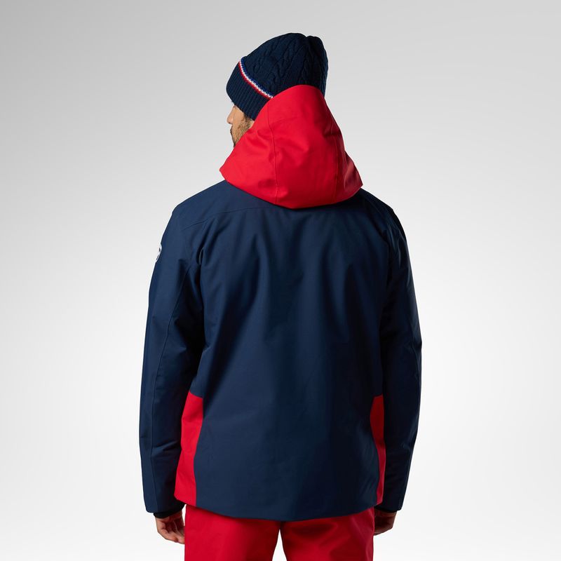 Men's ski jacket Rossignol Velika Insulated sports red/dark navy 3