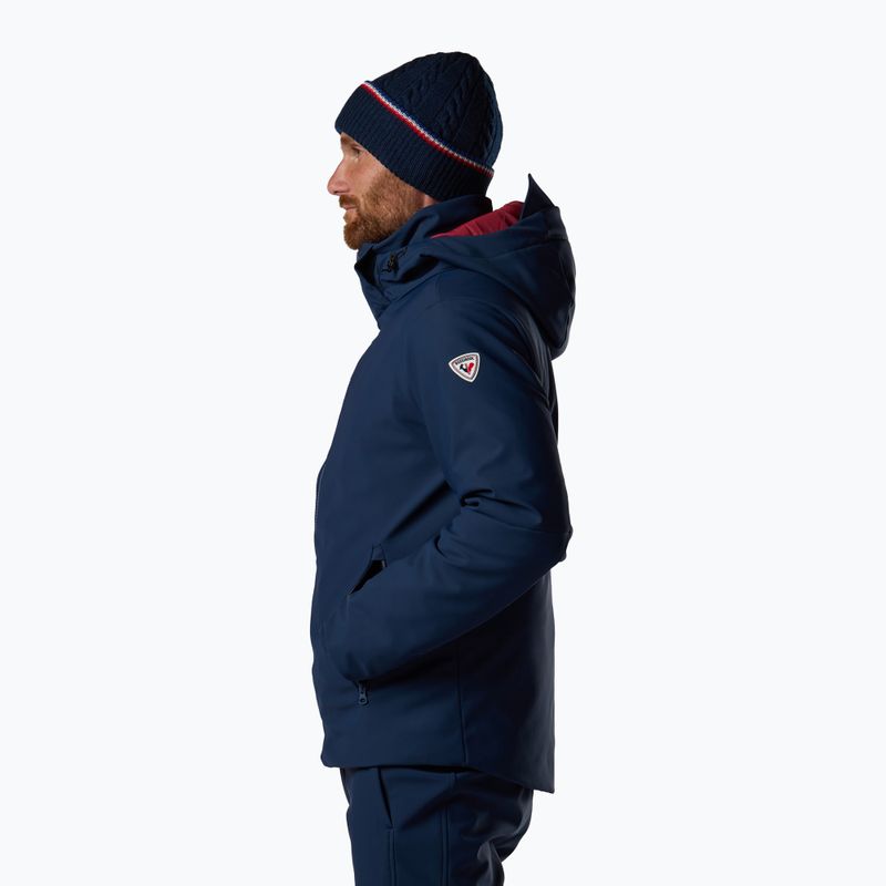 Men's ski jacket Rossignol Resort Softshell dark navy 4