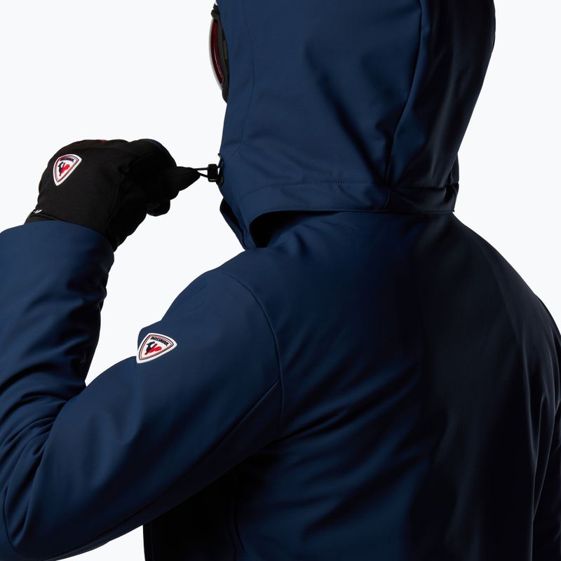 Men's ski jacket Rossignol Resort Softshell dark navy 7