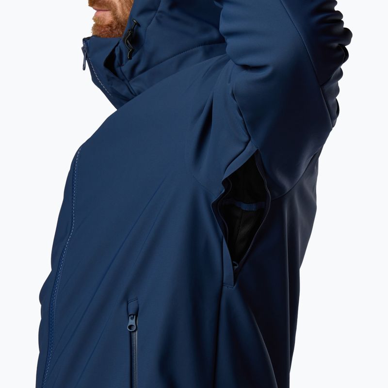 Men's ski jacket Rossignol Resort Softshell dark navy 9