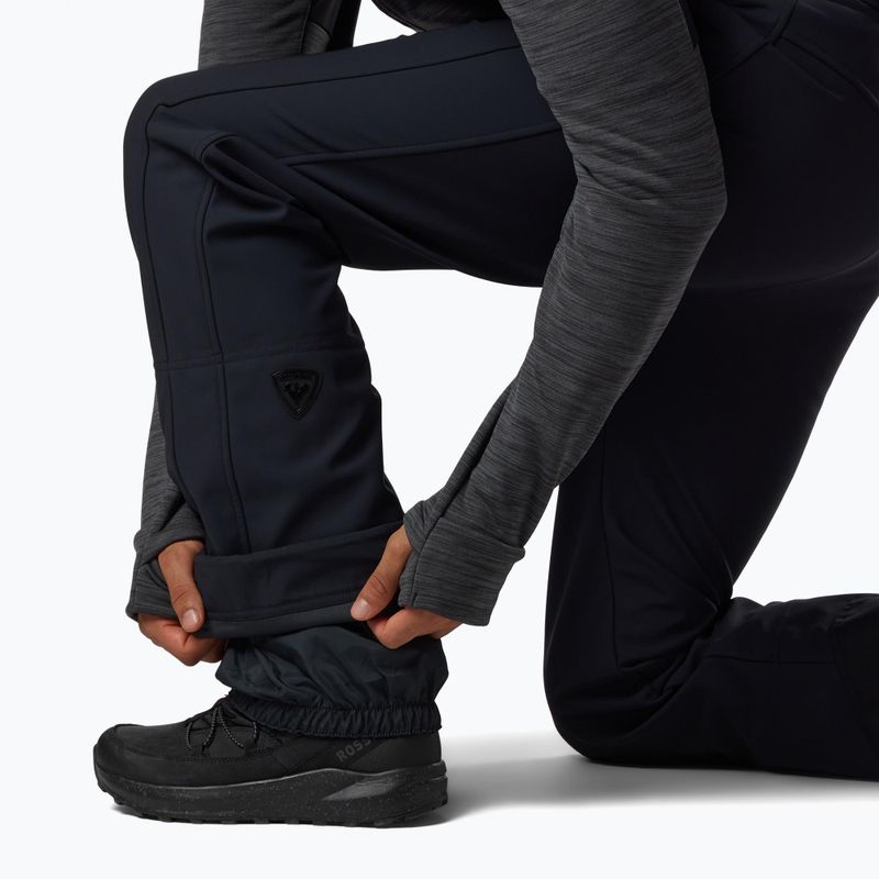 Men's ski trousers Rossignol Resort Softshell black 7