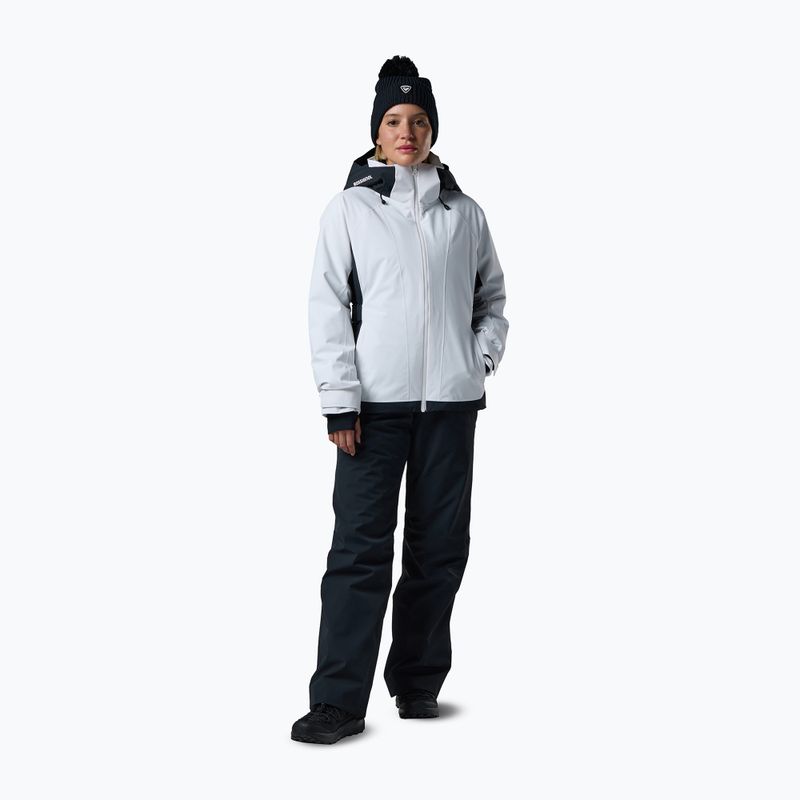 Women's ski jacket Rossignol 4WS Blackside Insulated ck/white 2