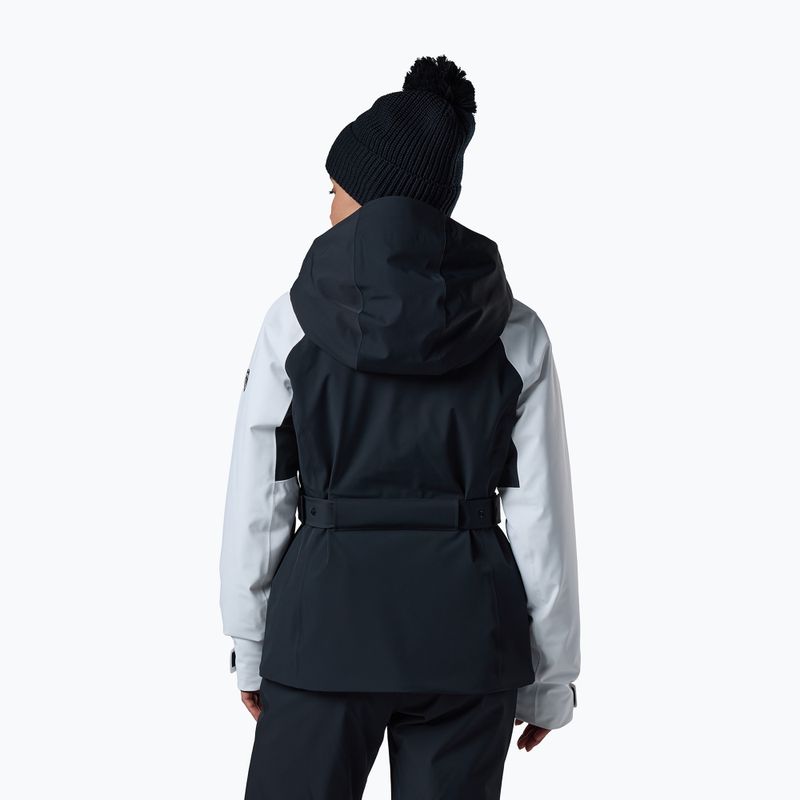 Women's ski jacket Rossignol 4WS Blackside Insulated ck/white 3