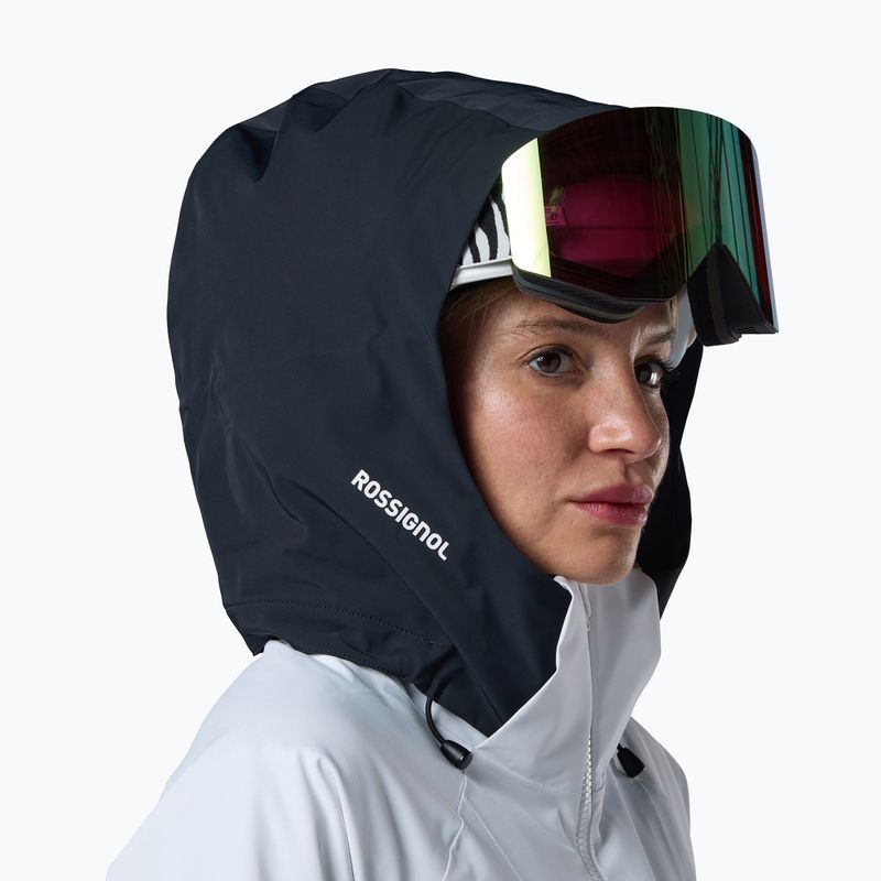 Women's ski jacket Rossignol 4WS Blackside Insulated ck/white 5