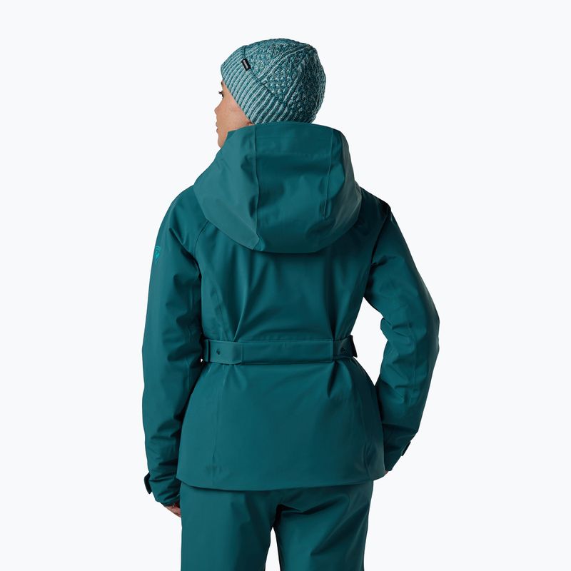 Women's ski jacket Rossignol 4WS Blackside Insulated transformative teal 3