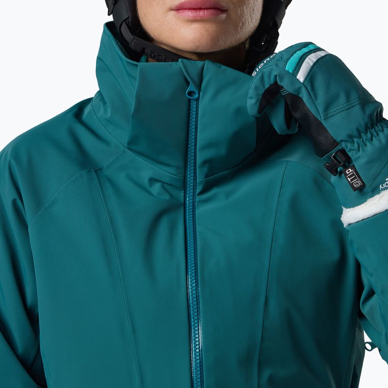 Women's ski jacket Rossignol 4WS Blackside Insulated transformative teal 7