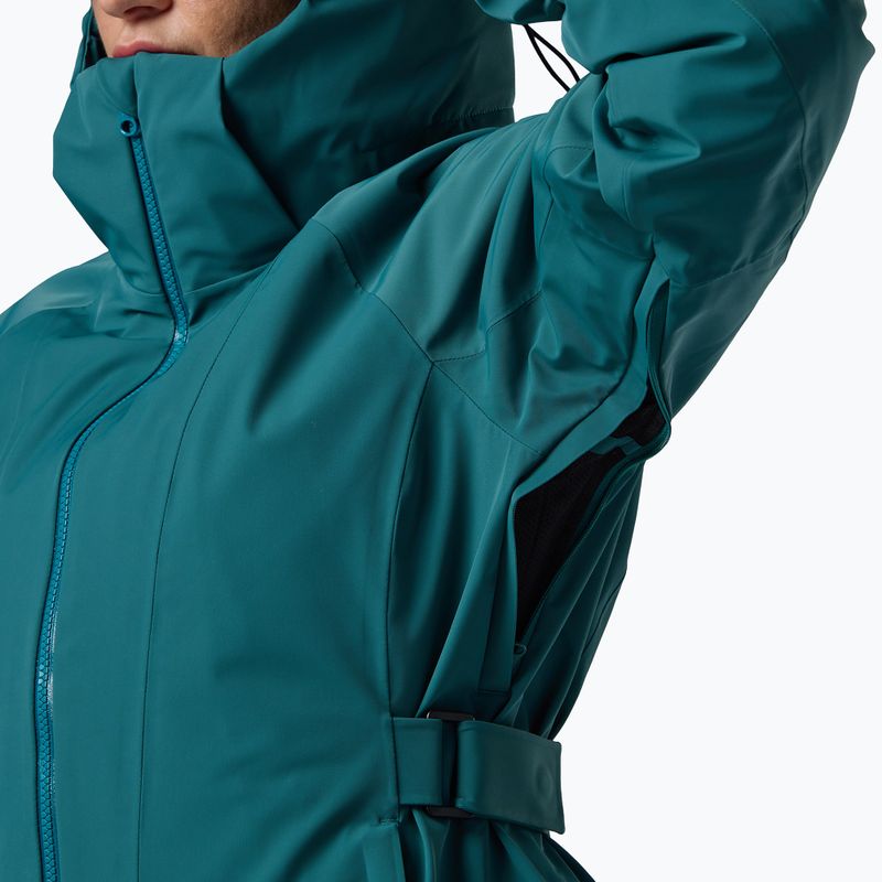 Women's ski jacket Rossignol 4WS Blackside Insulated transformative teal 9