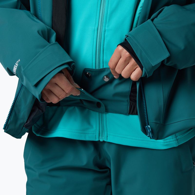 Women's ski jacket Rossignol 4WS Blackside Insulated transformative teal 16