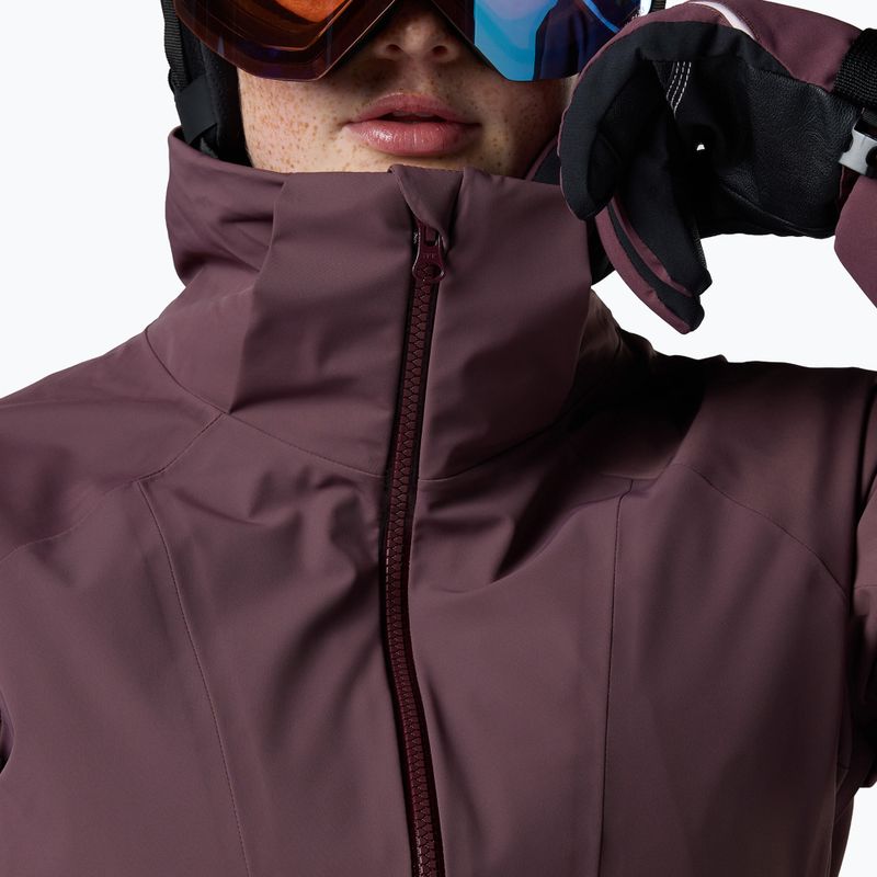 Women's ski jacket Rossignol 4WS Blackside Insulated huckleberry 8