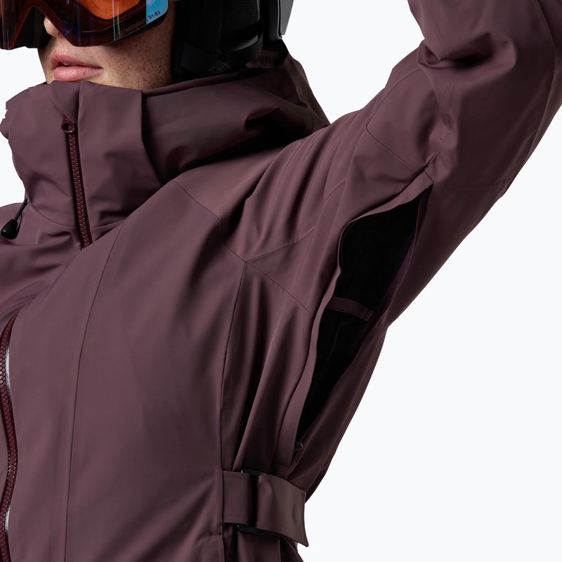 Women's ski jacket Rossignol 4WS Blackside Insulated huckleberry 10