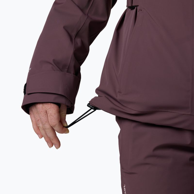 Women's ski jacket Rossignol 4WS Blackside Insulated huckleberry 12