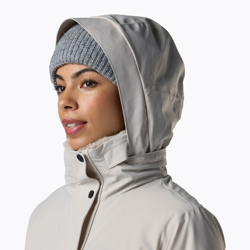 Women's ski jacket Rossignol Snowdazzle Belted silver cloud 5