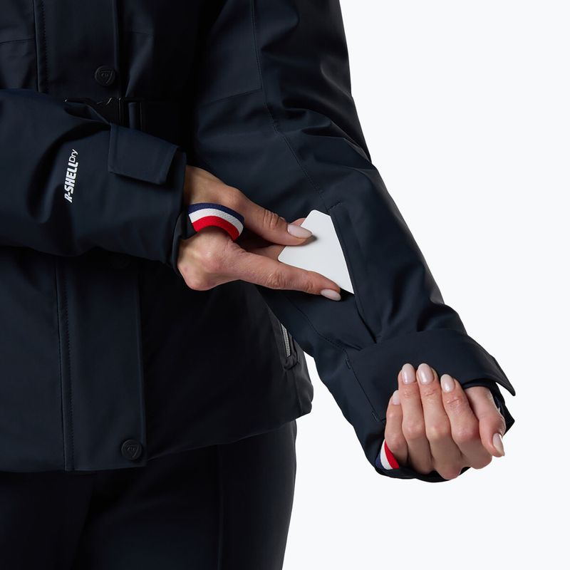 Women's ski jacket Rossignol Snowdazzle Belted black 7