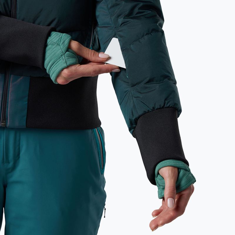 Women's ski jacket Rossignol Snowblaze Down Bomber transformative teal 10
