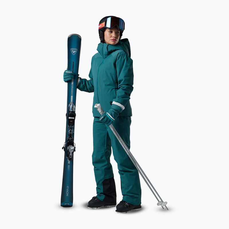 Women's ski trousers Rossignol 4WS Blackside Insulated transformative teal 2
