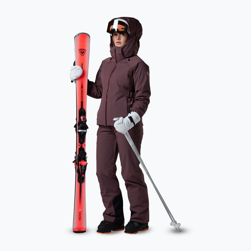 Women's ski trousers Rossignol 4WS Blackside Insulated huckleberry 2