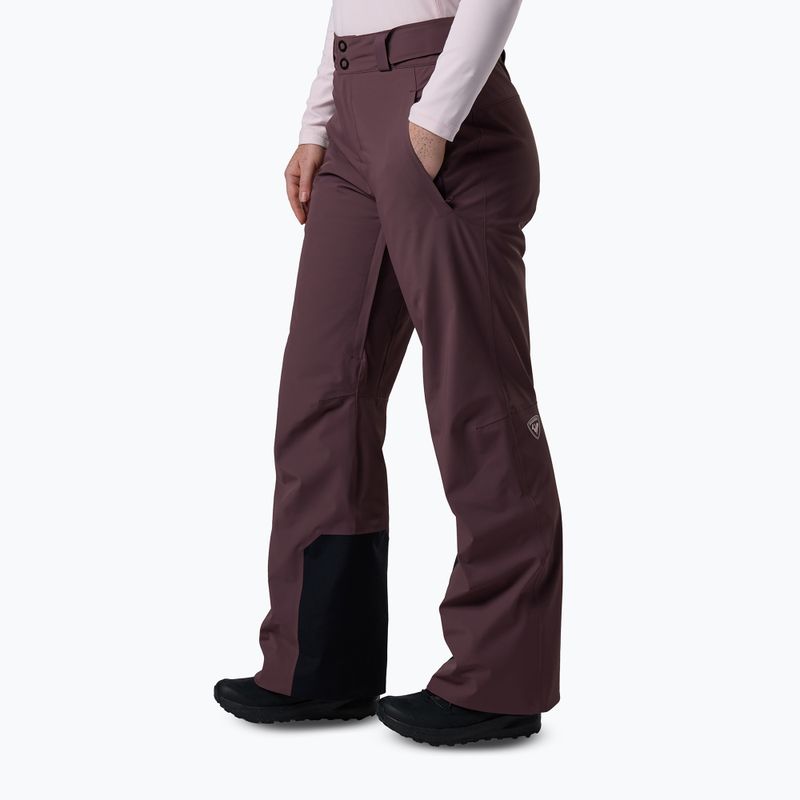 Women's ski trousers Rossignol 4WS Blackside Insulated huckleberry 4