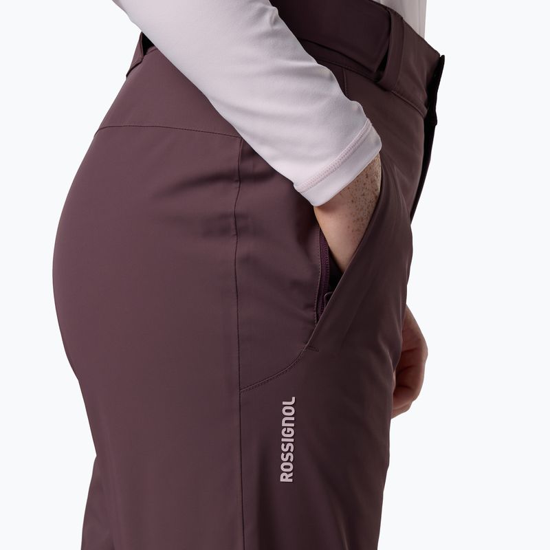 Women's ski trousers Rossignol 4WS Blackside Insulated huckleberry 7