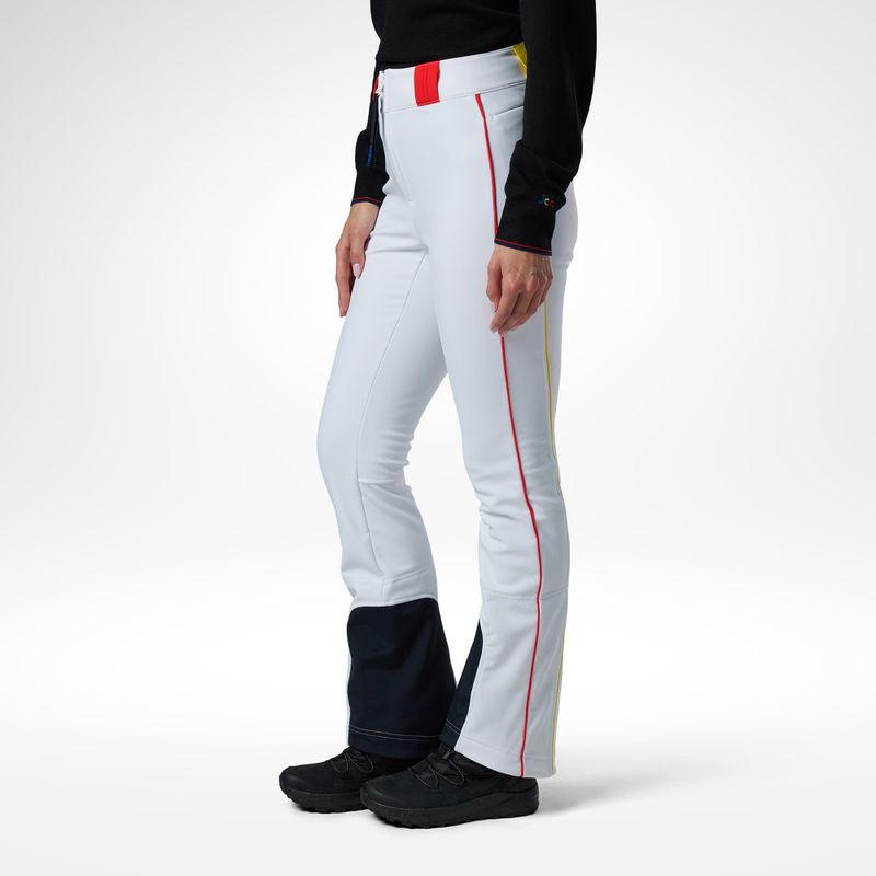 Women's ski trousers Rossignol JCC Softshell white 4