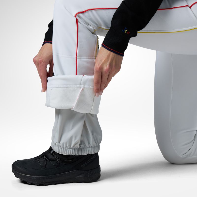 Women's ski trousers Rossignol JCC Softshell white 7