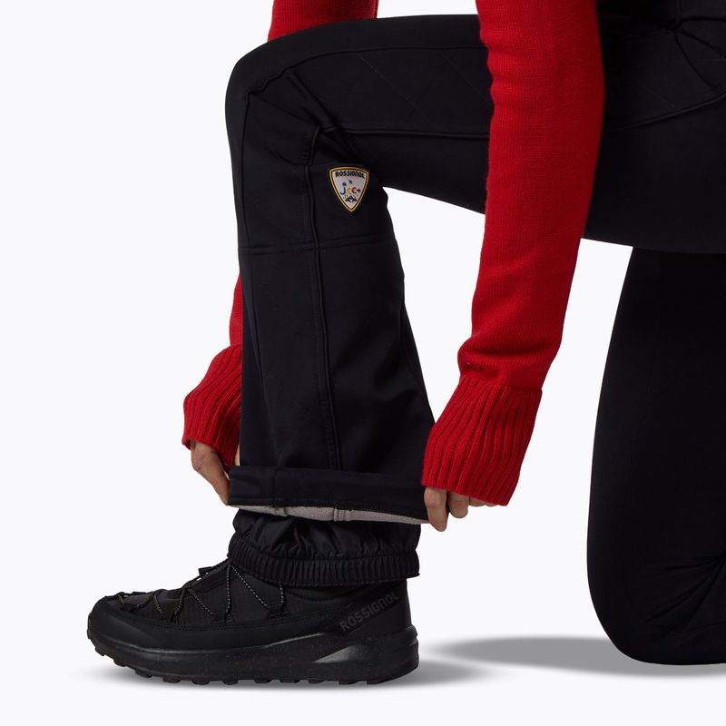 Women's ski trousers Rossignol JCC Softshell black 7