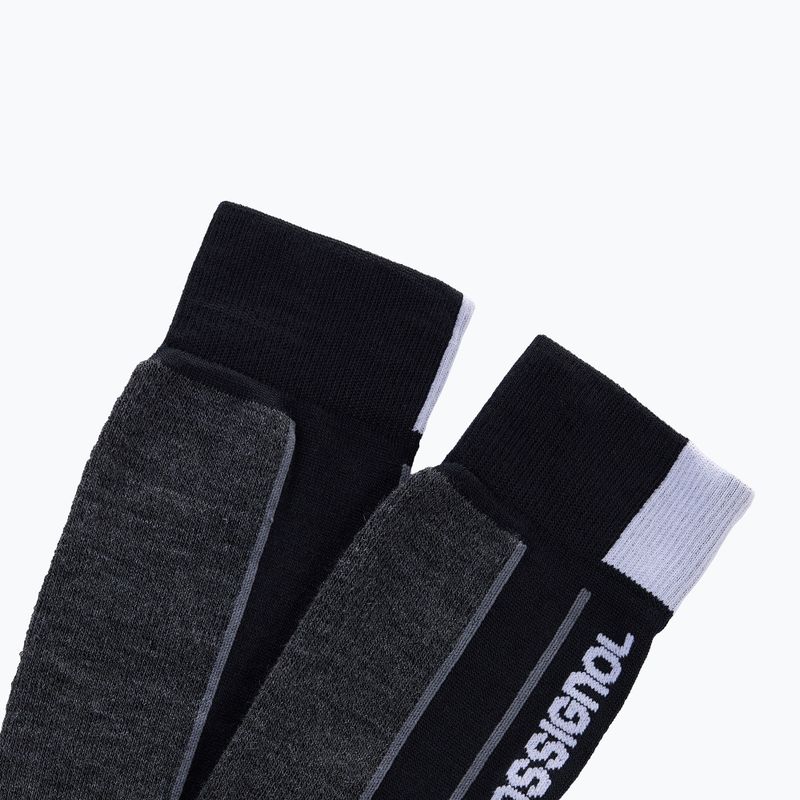 Ski socks Rossignol Essential black 2