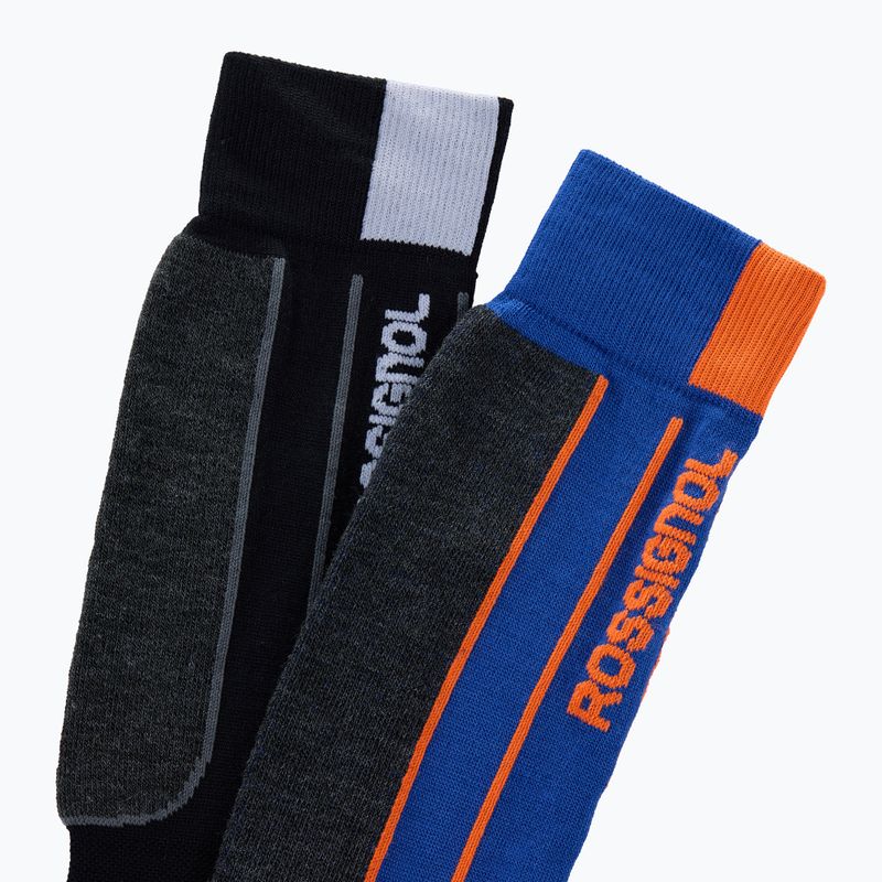 Ski socks Rossignol Essential 2 pack dazzle blue 2