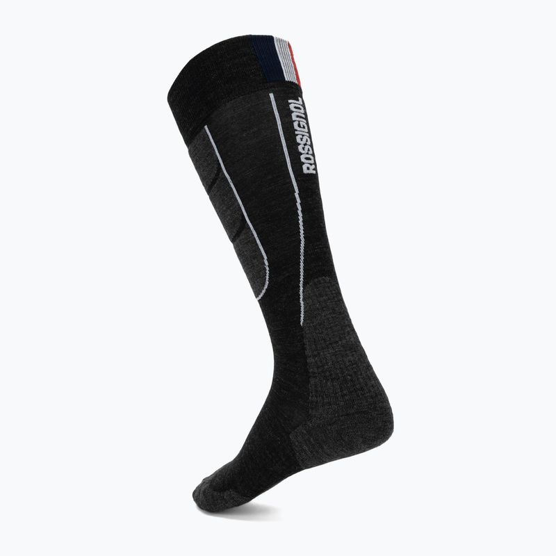 Men's ski socks Rossignol Intermediate black 2