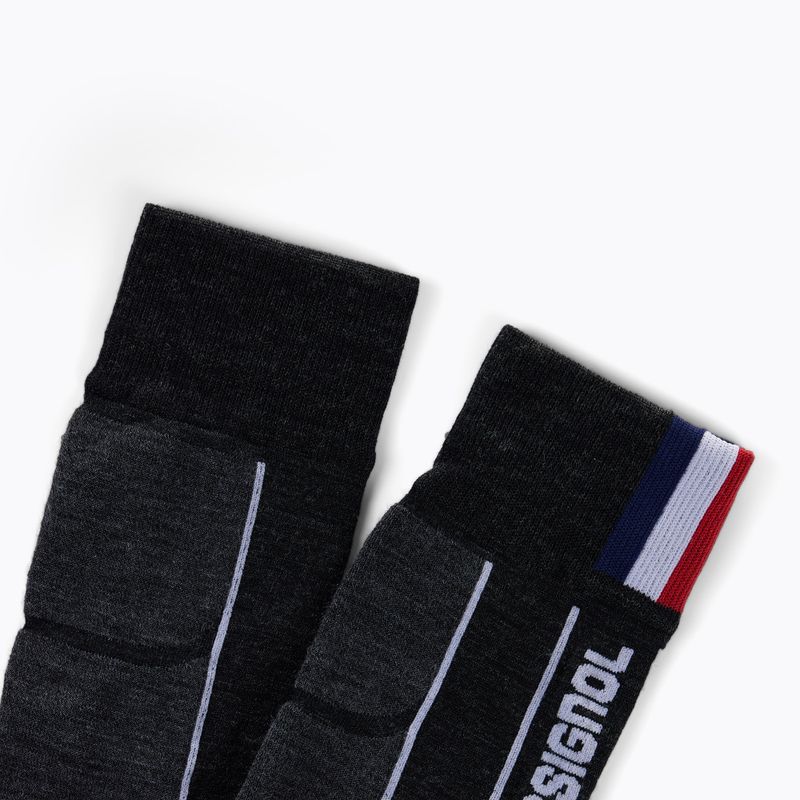 Men's ski socks Rossignol Intermediate black 2