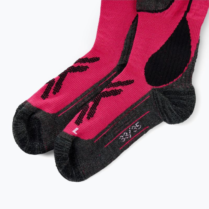 Children's ski socks Rossignol Essential electric fuchsia 3