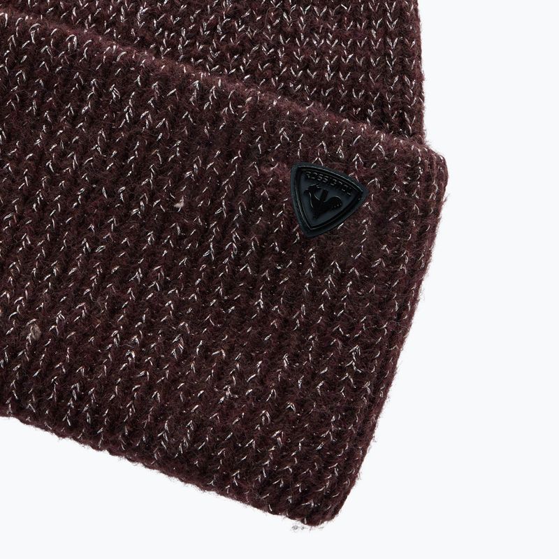 Women's winter hat Rossignol Snowcrystal huckleberry 3