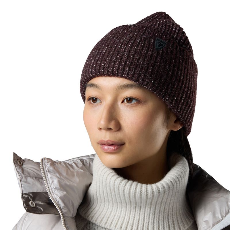 Women's winter hat Rossignol Snowcrystal huckleberry 4