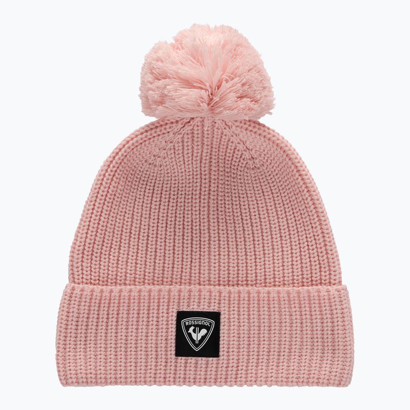 Winter hat Rossignol Strawpile Pompom Beanie pale lilac