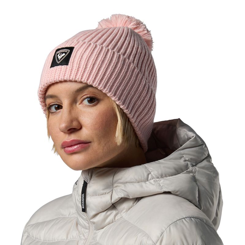 Winter hat Rossignol Strawpile Pompom Beanie pale lilac 4