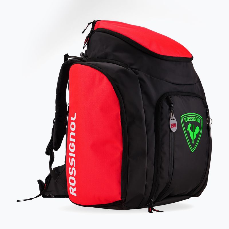Ski backpack Rossignol Hero Heating Athletes Bag 230V 95 l red/black 2