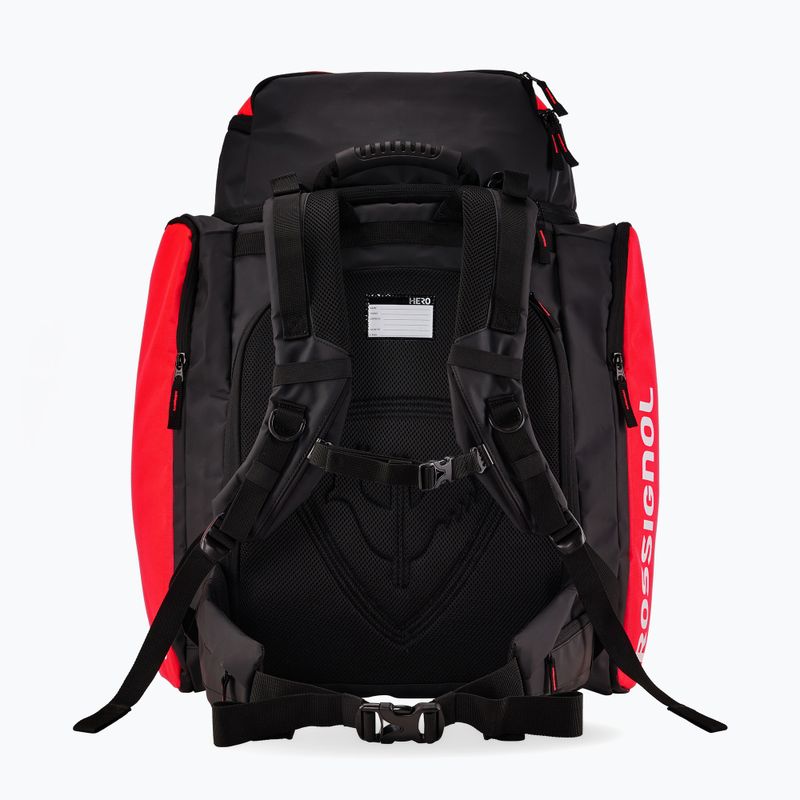 Ski backpack Rossignol Hero Heating Athletes Bag 230V 95 l red/black 3
