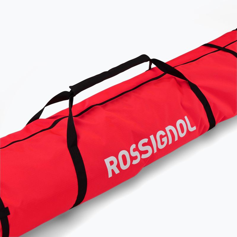 Ski bag Rossignol Hero 2/3P Adj. red/black 3