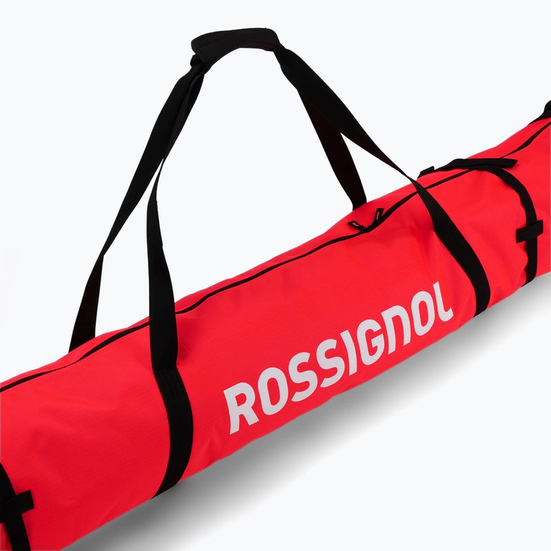 Ski bag Rossignol Hero Ski Bag Jr red/black 2
