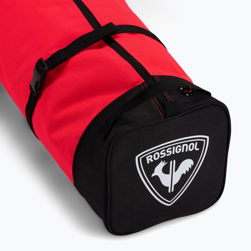 Ski bag Rossignol Hero Ski Bag Jr red/black 3