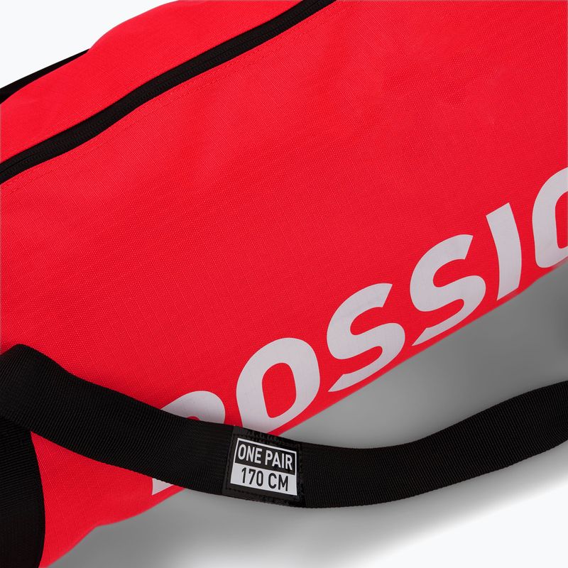 Ski bag Rossignol Hero Ski Bag Jr red/black 4