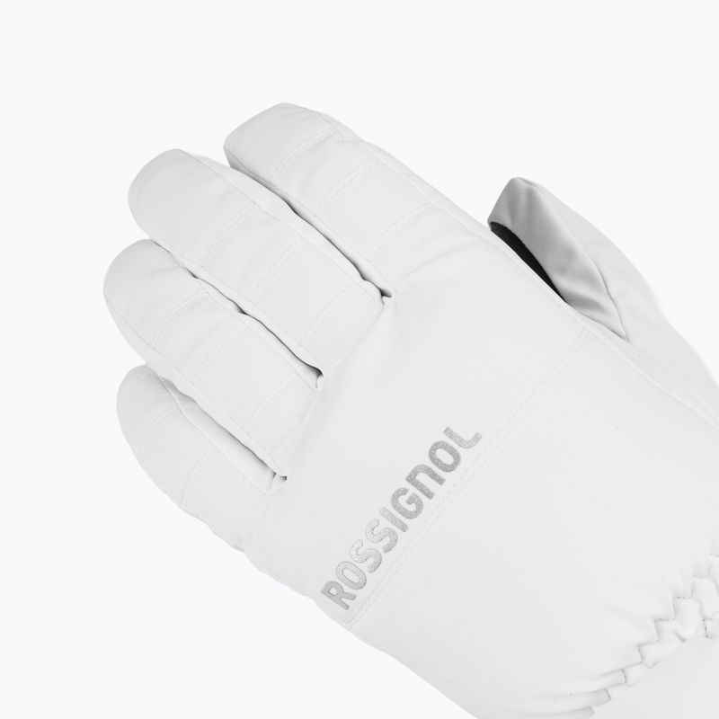 Women's ski gloves Rossignol Perfy G white 5