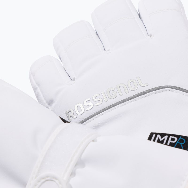 Women's ski gloves Rossignol Perfy G white 3