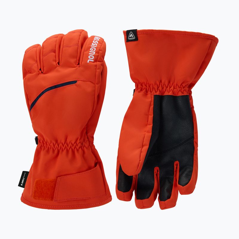Men's ski gloves Rossignol Perf R-Shell Thermal golden gate 2