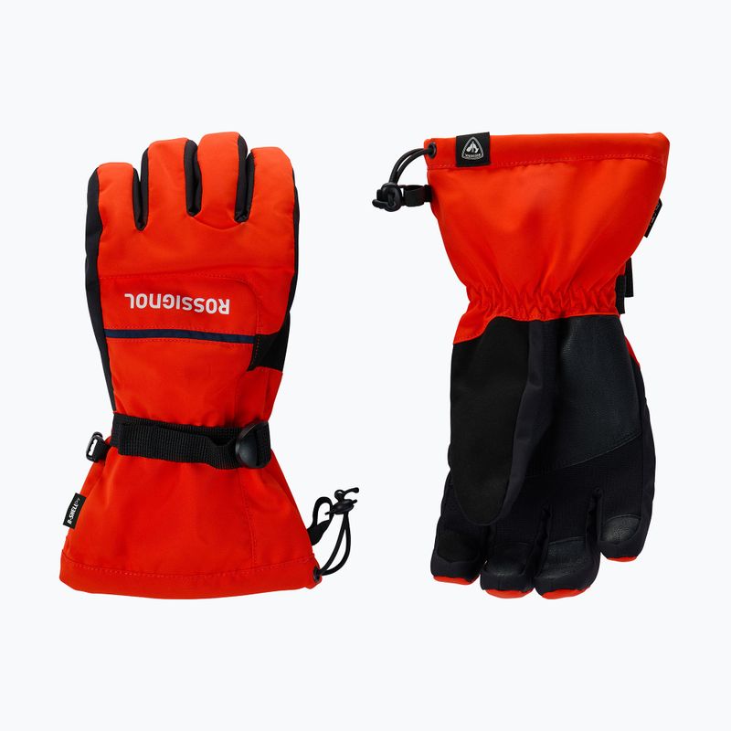 Men's ski gloves Rossignol Action R-Shell Dry golden gate 2