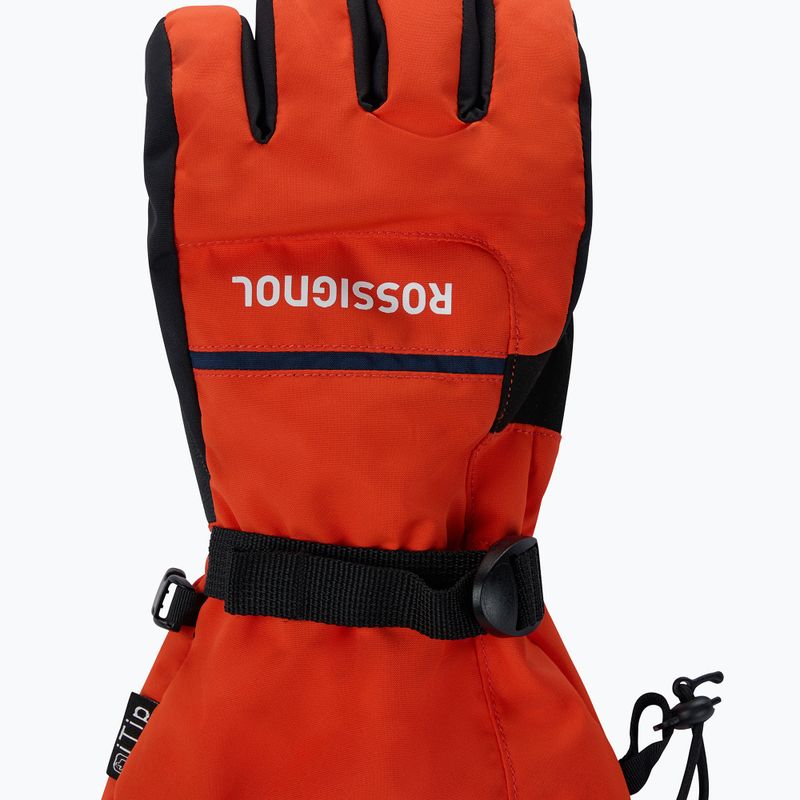 Men's ski gloves Rossignol Action R-Shell Dry golden gate 4