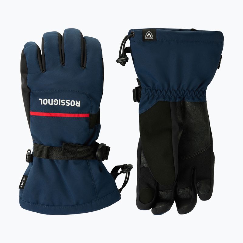 Men's ski gloves Rossignol Action R-Shell Dry dark navy 2