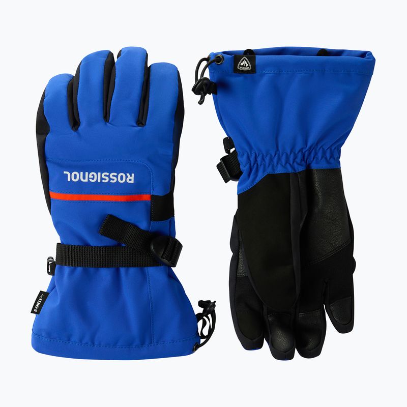 Men's ski gloves Rossignol Action R-Shell Dry dazzle blue 2