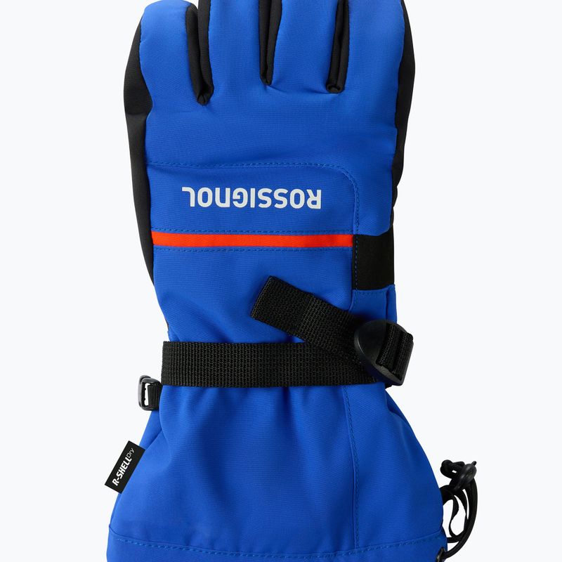 Men's ski gloves Rossignol Action R-Shell Dry dazzle blue 3