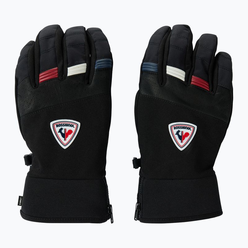 Men's ski gloves Rossignol Strato R-Shell Dry black 2
